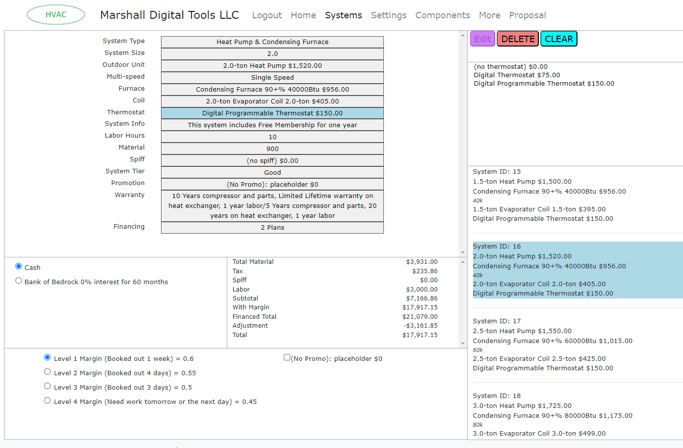 App showing on desktop PC
